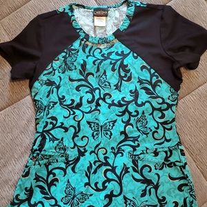 Caresima by Sofia Vergara scrub top